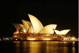 The Sydney Opera House, Sydney, Australia (Sponsor: New South Wales; Architect: Jørn Utzon)