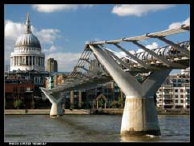 The Millennium Bridge, London, England (Sponsor: Bridge House Estates, City of London; Designer: Sir Robert Foster, now Lord Foster)