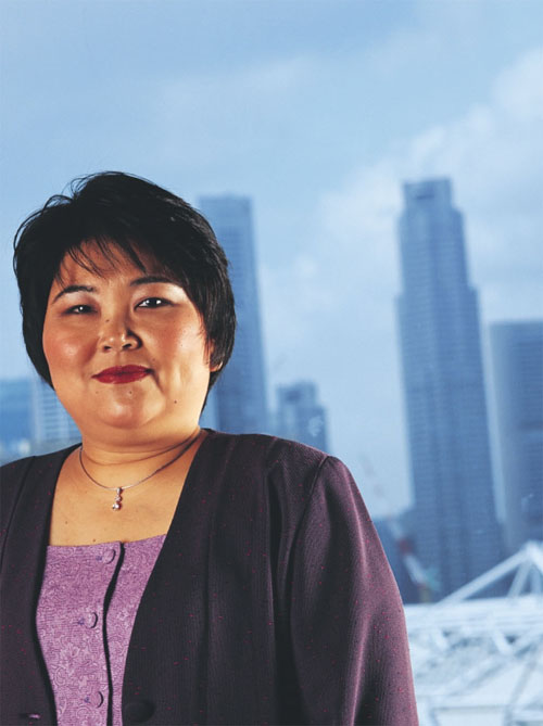 Wu Choy Peng, assistant chief executive with Infocomm Development Authority of Singapore, oversees the city's IT master plan