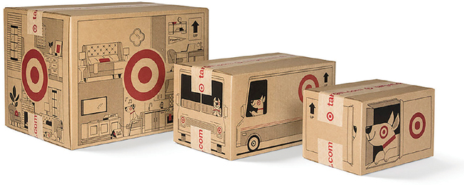 Cajas cartón para envíos delivery - CREATIVOS ONLINE