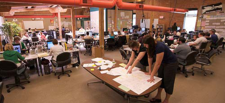 The Team at Work in the Menlo Software Factory™