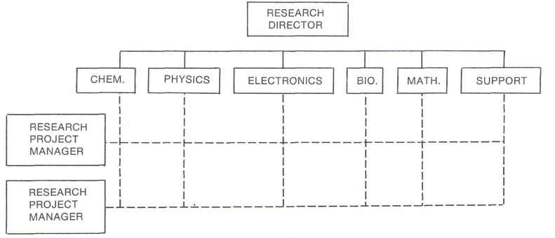 A research matrix organization