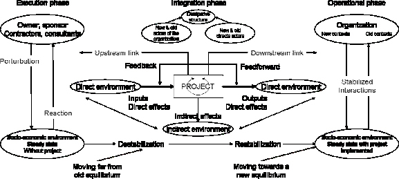 Morphogenesis of ecosystem and information flows