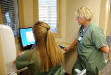 Nurses' Alcove for Monitoring