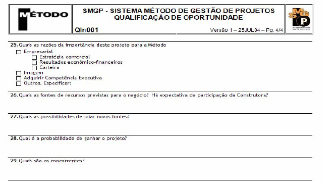 Exemplo de Ferramenta elaborada no desenho dos processos