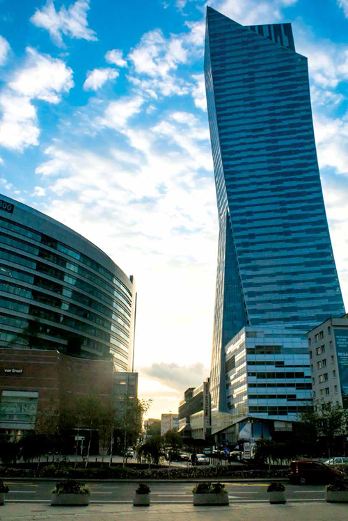Warsaw city center