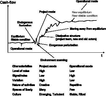 Integrative transformation process: evolution from entrepreneurial to operational mode