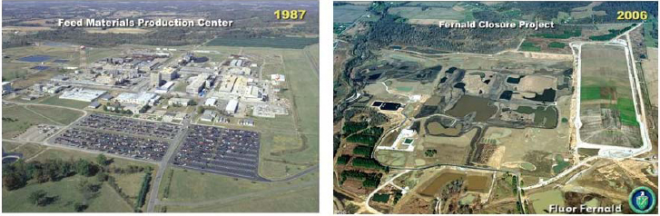 The Fernald Site in Ohio – Before and After