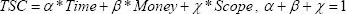 Triple constraints parameter calculation
