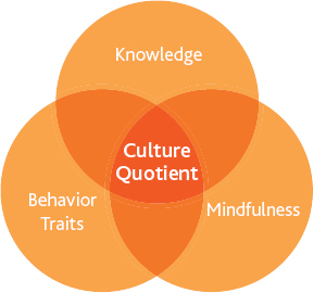 The three elements of the cultural quotient