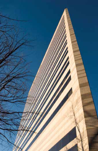 The Charlotte-Mecklenburg Government Center in Charlotte, North Carolina, USA