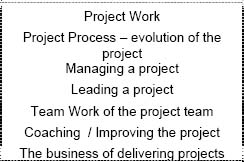 Project Opportunities for Coaching and Improving – change the dynamics of delivering a project