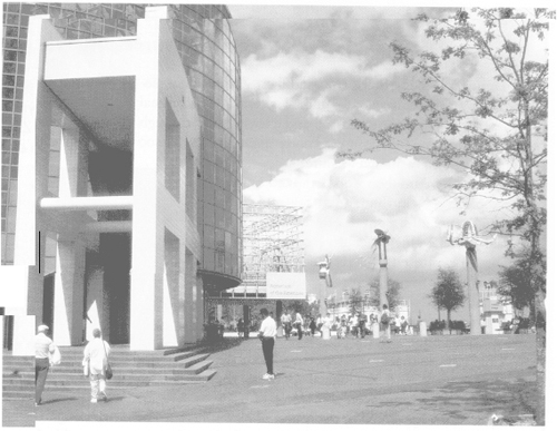 The Aquarium entrance, befitting terminus to world-famous Canal Street and the Gateway to New Orleans' emerging riverfront, continues to seductively elicit first-time visitors in record numbers (2.3 million the first year). The aquarium exhibits are staffed by 400 volunteer naturalist guides. To date, they have donated nearly 300,000 hours in service to aquarium visitors