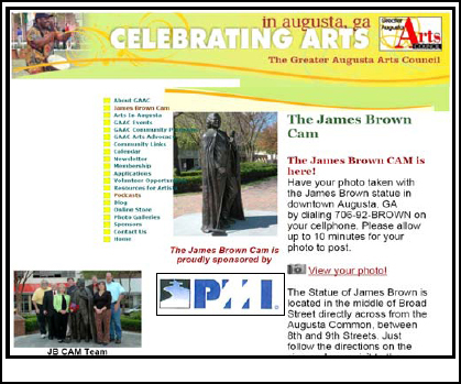 GAAC Website James Brown Cam Page