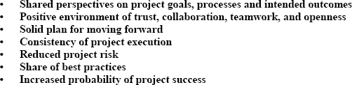 Workshop benefits (Gadeken, 2006)