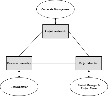 The components of project sponsorship
