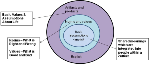 A model of culture (Trompenaars & Hampden-Turner, 1998)