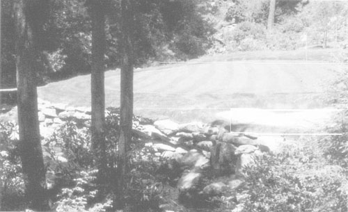 Before this hole was ready for play, a lot of work and forethought were put into it. For the author project management is one of the most important tools in managing the design and construction processes for a hole like this one