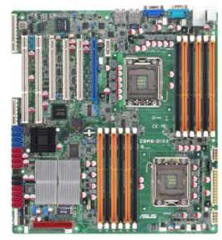 A well-connected Intel Core i7-980X Extreme Edition processor