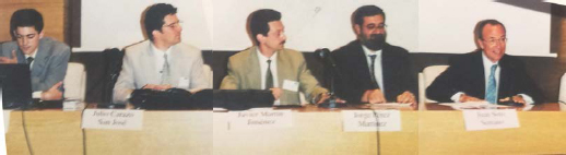 Pedro Jara, Julio Carazo, Javier Martín, Jorge Pérez Martínez, Juan Soto Serrano and Rosalía Giménez