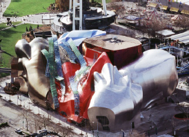 The Experience Music Project, Seattle, WA, USA. (Sponsor: Paul Allen; Architect: Frank Gehry)