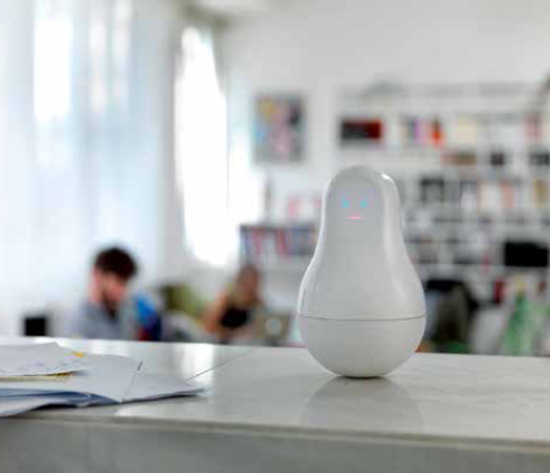 To simultaneously track caffeine intake, sleep patterns and workouts, sensors are attached to a coffeemaker and mattress, and placed in an exerciser's pocket. The sensors send data to Mother