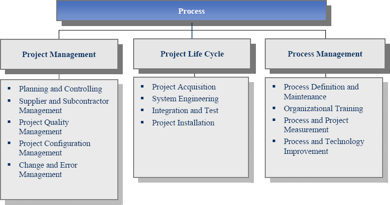 Process and Sub-process Areas of MPM Assessment Protocol