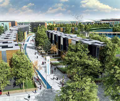 Glasgow had to build the Athletes' Village, but it will be reused as apartments after the Games