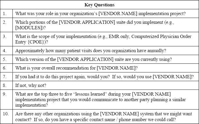 Example of Reference Check Guideline