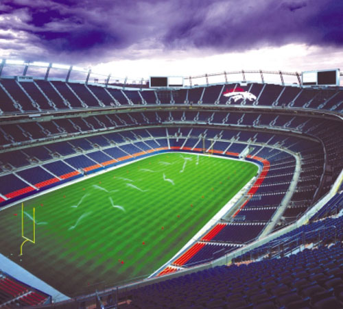 The schedule for Invesco Field at Mile High forced the project on a design-build path. In the end, the stadium opened in time for the Broncos' season opener