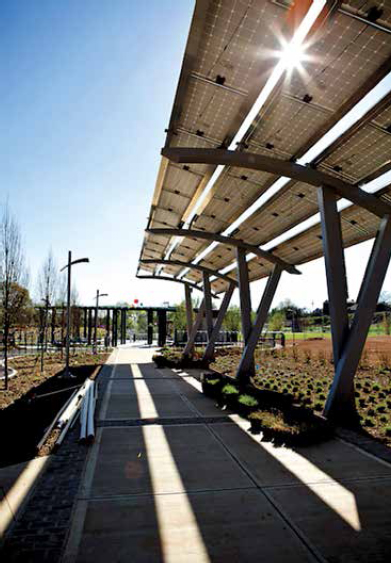 D.H. Stanton Park, part of the BeltLine project in Atlanta, Georgia, USA