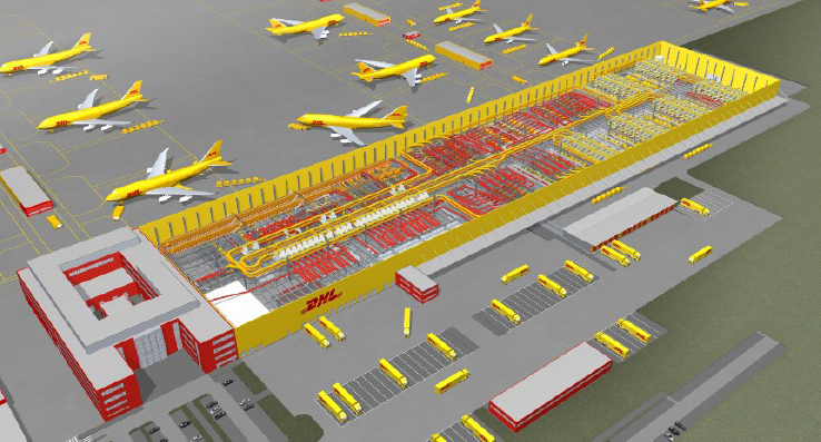 Layout of New DHL Center