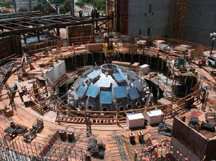 Installation of the Target Chamber