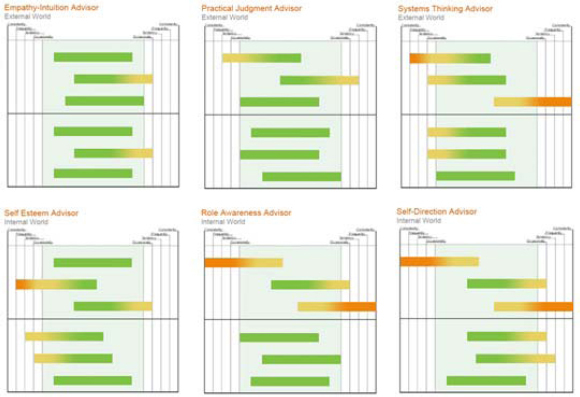 Example of assessment results