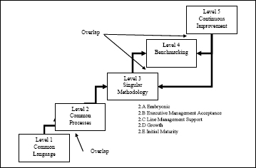 Kerzner's project management maturity levels