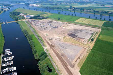 The first Room for the River project, at Overdiepse Polder, converted farmland into a river spillway