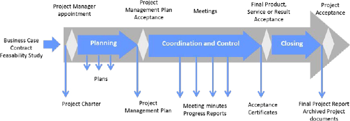 The project life cycle