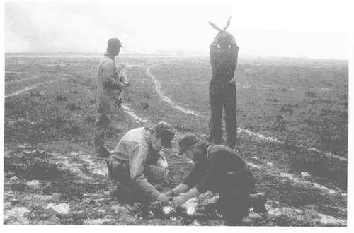 As part of this project, explosive ordnance disposal teams cleared more than 23,000 explosive devices from a 500-square-mile area