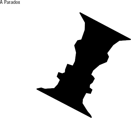 Is this a picture of two faces or a vase? Paradoxically, it is both