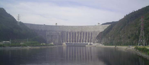 The Sayano–Shushenskaya hydroelectric power station