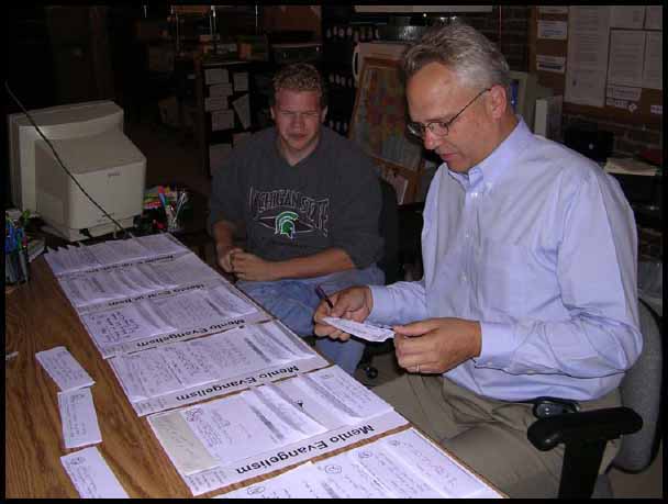 At the end of each iteration, the project manager and project sponsor meet to review all the story cards and to plan for the next iteration. It is not unusual for the project to be completely replanned at the end of each iteration