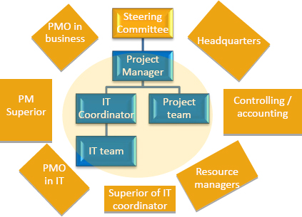 Integrated project management in the organization