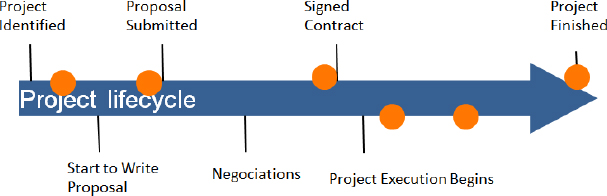 Risk management function involvement during project lifecycle