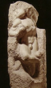 One of Michelangelo's Prigioni (Schiavo che si ridesta, 2011)